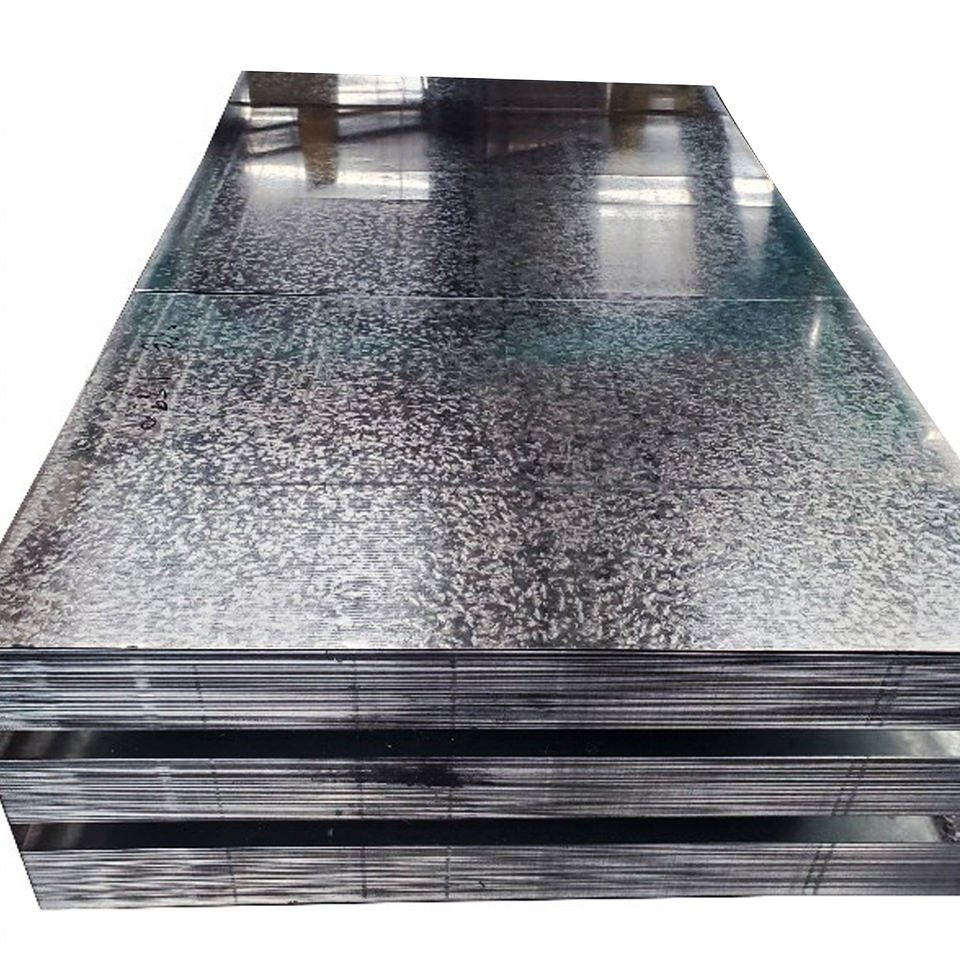 Hot Sales Factory Price SGCC SGCH G550 DX51D Q235 Q355 0.2-0.6mm Thick Hot Dipped Galvanized Steel Plate Sheet