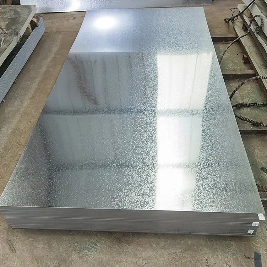 Hot Sales Factory Price SGCC SGCH G550 DX51D Q235 Q355 0.2-0.6mm Thick Hot Dipped Galvanized Steel Plate Sheet