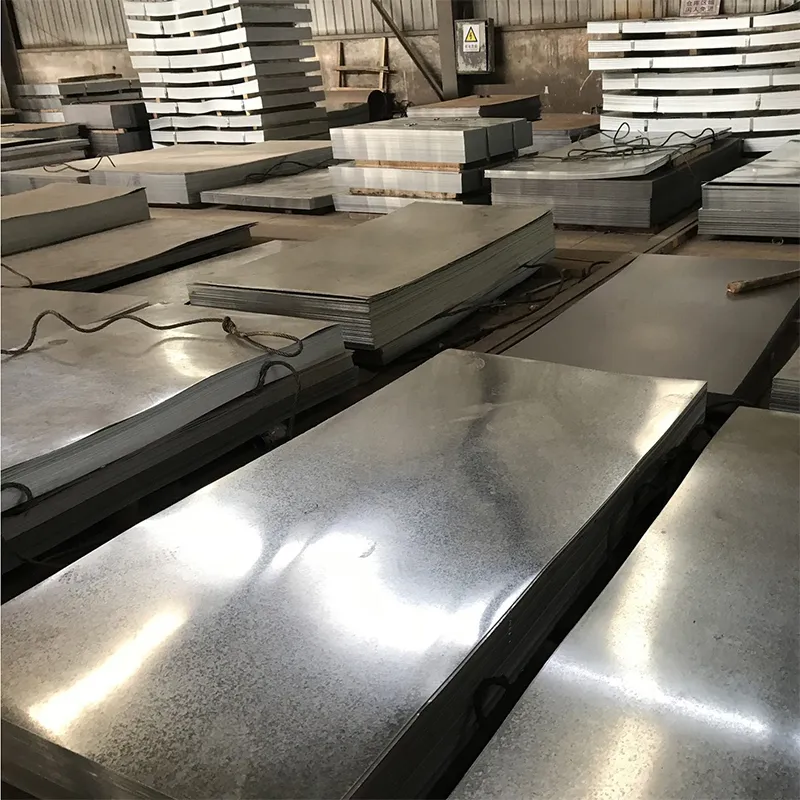 Hot Sales Factory Price SGCC SGCH G550 DX51D Q235 Q355 0.2-0.6mm Thick Hot Dipped Galvanized Steel Plate Sheet