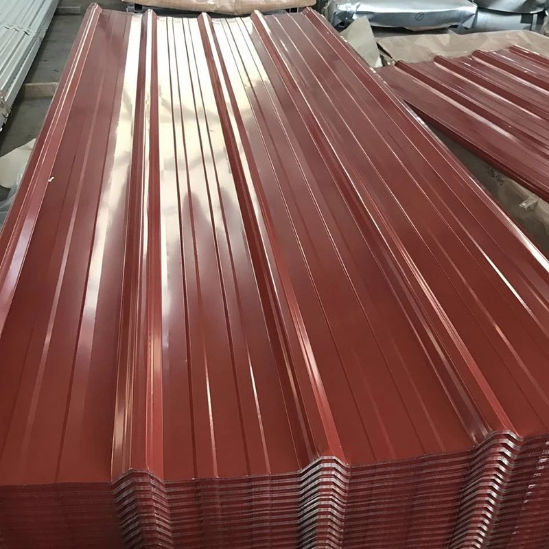Popular Zinc Coated Metal Corrugated Aluminum Roof Sheet Prime PPGI Steel Sheets Hot Dip Galvanized Corrugated Steel Sheet