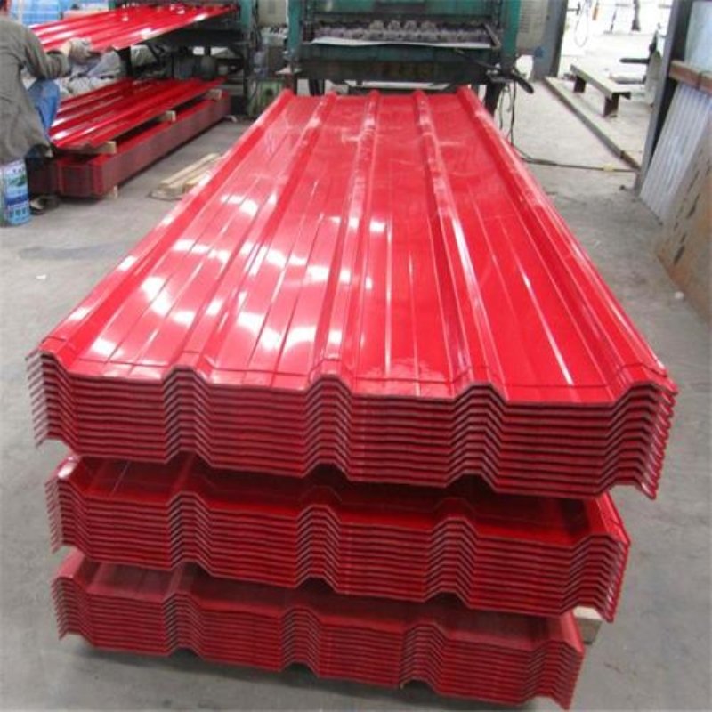 ASTM A653 Dx51d Galvalume Steel Metal Roofing Sheet Z275 Prepainted Galvanized Corrugated Sheet for Cutting Bending Welding