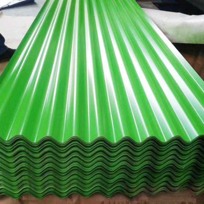 ASTM A653 Dx51d Galvalume Steel Metal Roofing Sheet Z275 Prepainted Galvanized Corrugated Sheet for Cutting Bending Welding