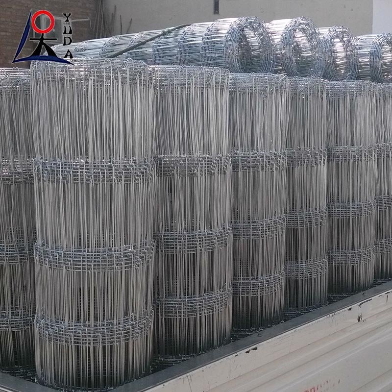 Cheap Galvanized Horse Sheep Cattle Field Fencing Livestock Wire Mesh Grassland Fence