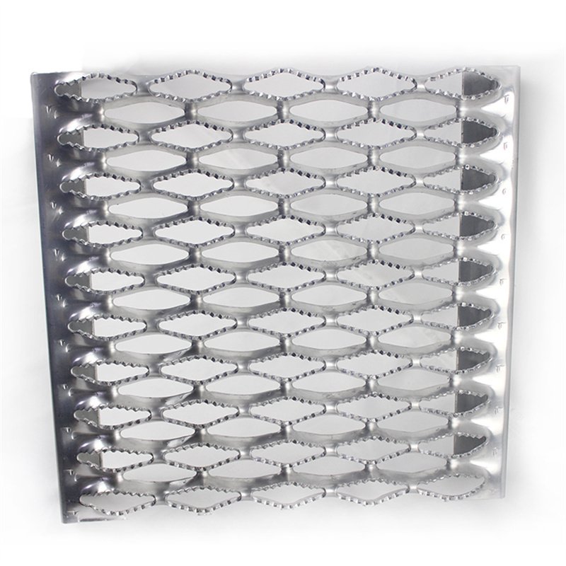 Perforated Architectural Wire Mesh Used as Stair Fencing Perforated Speaker Grille