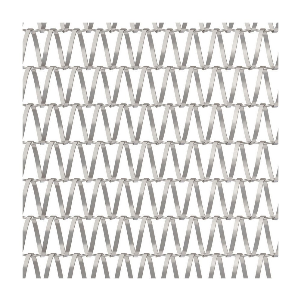 Stainless Steel Metal Mesh Architectural Decorative Fireproof And Durable Spiral Wire Mesh For Partition