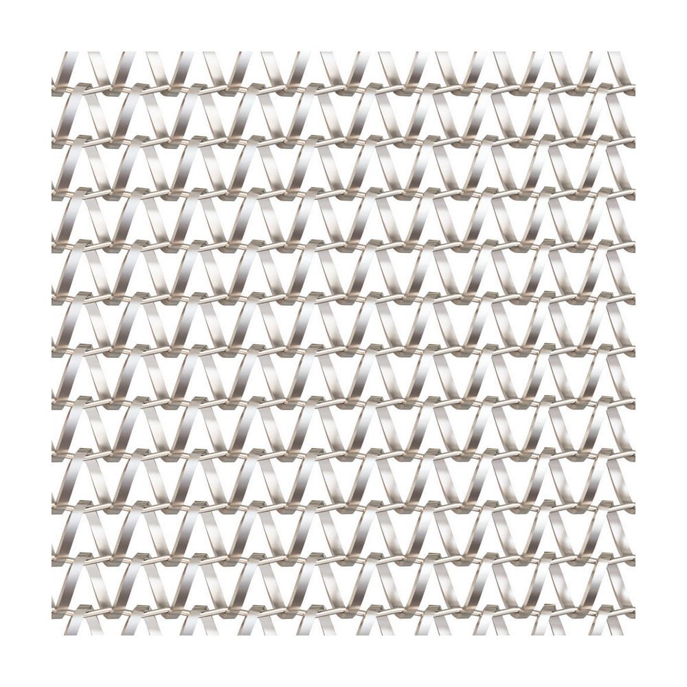 Stainless Steel Metal Mesh Architectural Decorative Fireproof And Durable Spiral Wire Mesh For Partition