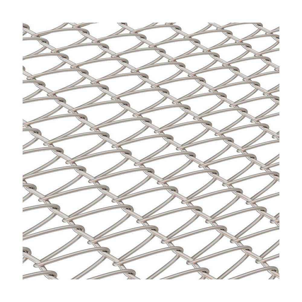 Stainless Steel Metal Mesh Architectural Decorative Fireproof And Durable Spiral Wire Mesh For Partition
