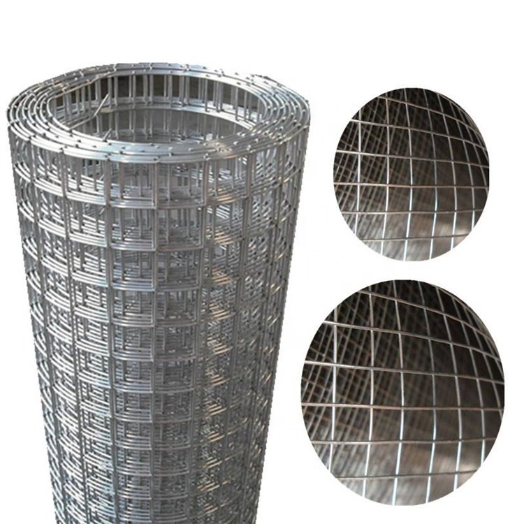 Custom 10 Gauge 3x3 Panel Galvanized Welded wire mesh Roll Stainless steel Welded wire mesh Construction Welded wire mesh