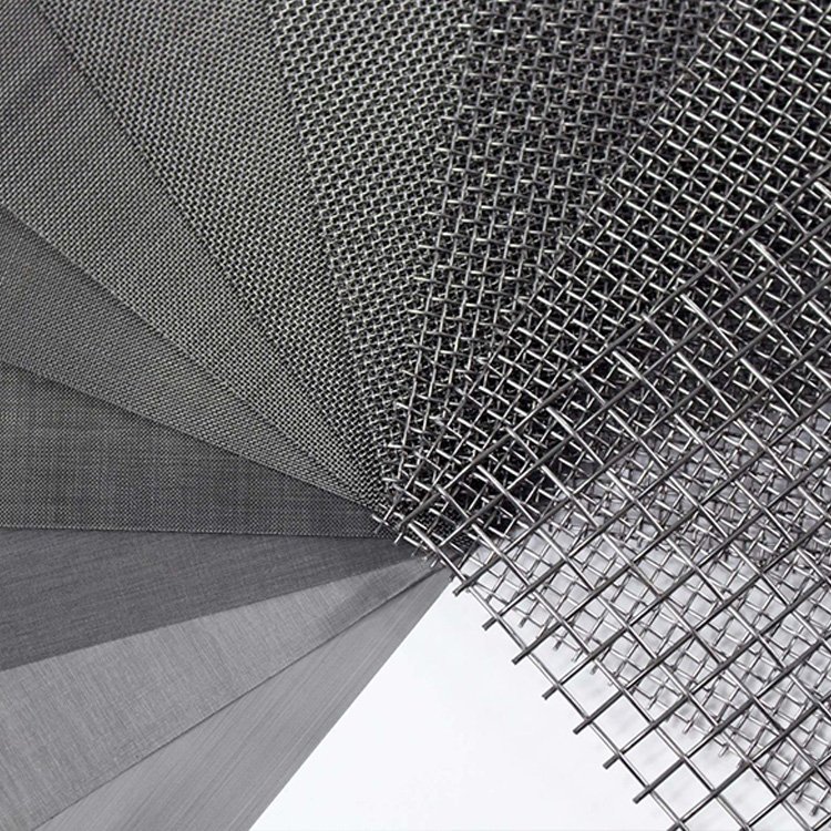 10 20 40 60 100 150 200 300 Mesh Woven Wire Mesh 304 316 Stainless Steel Filter Wire Mesh Screen