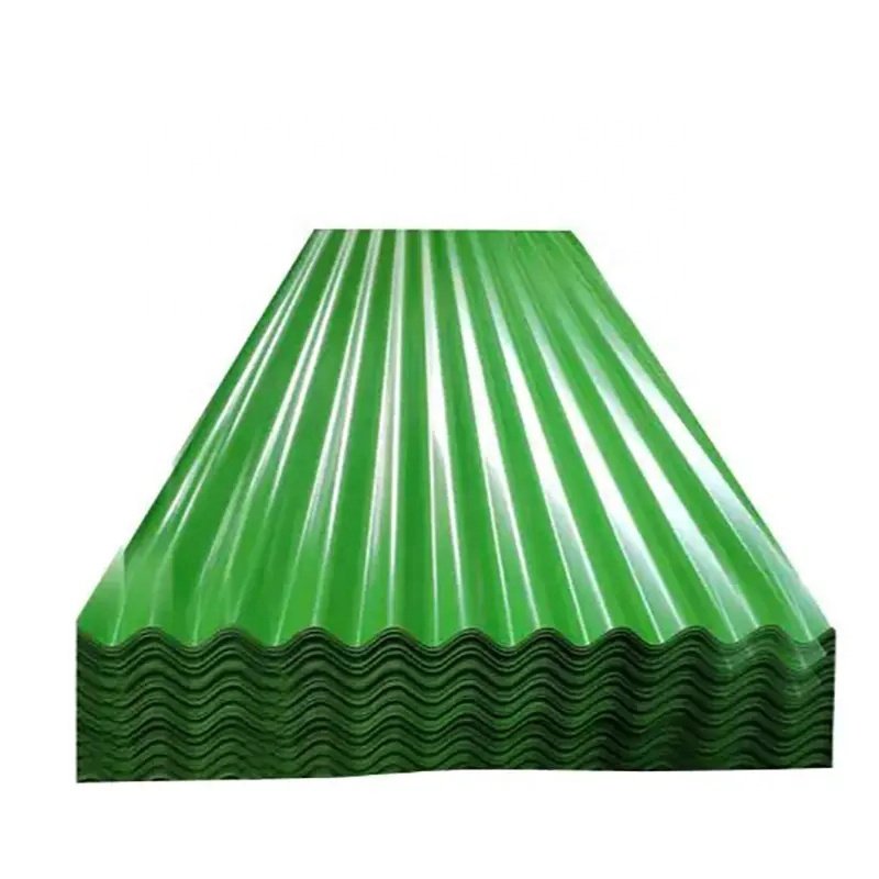 Hot Sale Hot Dip Galvanized Corrugated Steel Roofing Sheet Gi Zinc Metal Coated Steel Roof Sheet Used House Panel
