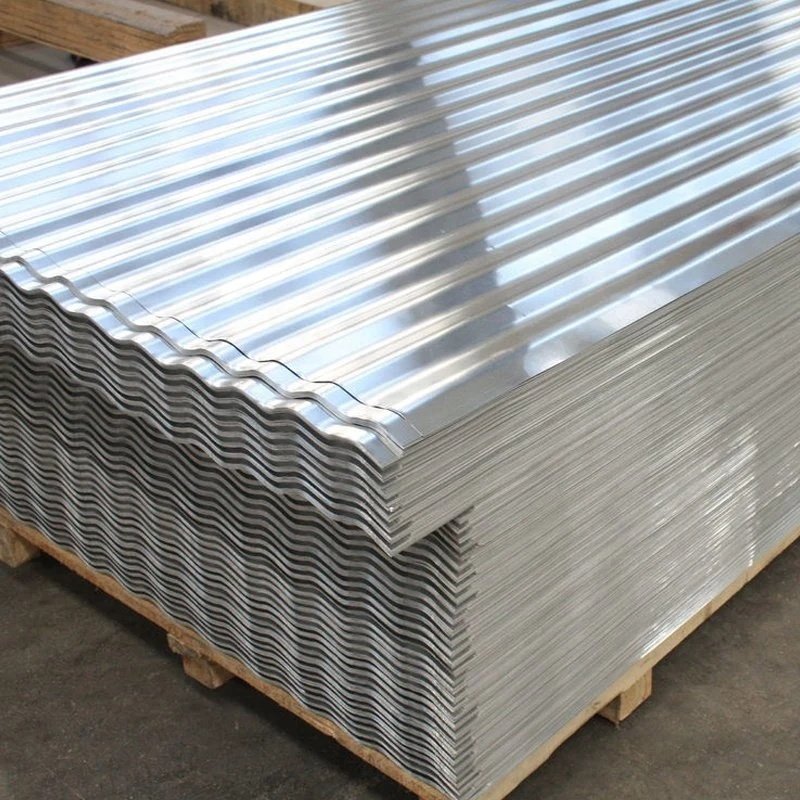 Hot Sale Hot Dip Galvanized Corrugated Steel Roofing Sheet Gi Zinc Metal Coated Steel Roof Sheet Used House Panel