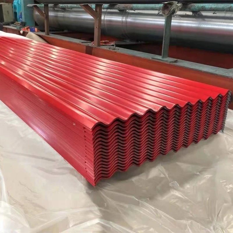 Hot Sale Hot Dip Galvanized Corrugated Steel Roofing Sheet Gi Zinc Metal Coated Steel Roof Sheet Used House Panel