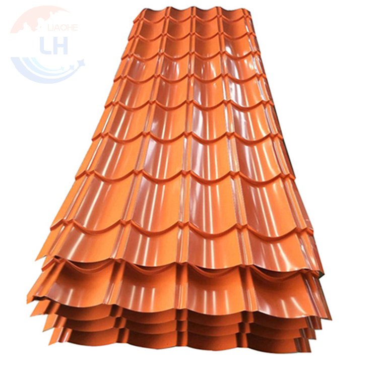 Metal roofing sheets Prepainted Color Roof Tiles Price Galvanized corrugated metal roofing sheet