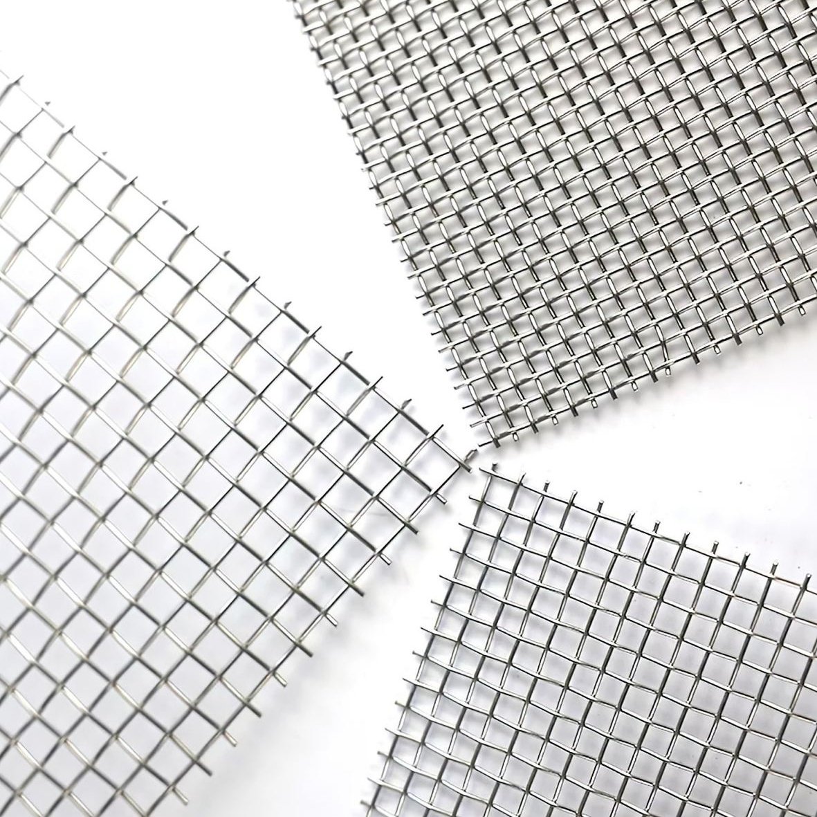 Manufacturers Metal Mesh Stainless Steel Plain Weave Wire Mesh 0.5mm 0.7mm 1.0mm 2.0mm Crimped Wire Mesh