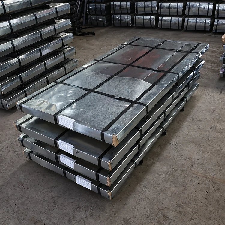 Tile Hot Dipped Gi Steel Corrugated Sheets Manufacturer Price Galvanized Steel Corrugated Sheets for Roofing