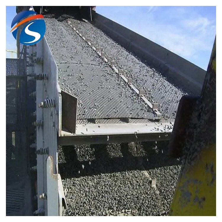Directly factory price lock crimped screen mesh 65mn vibrating screen mesh for mine ore sieve