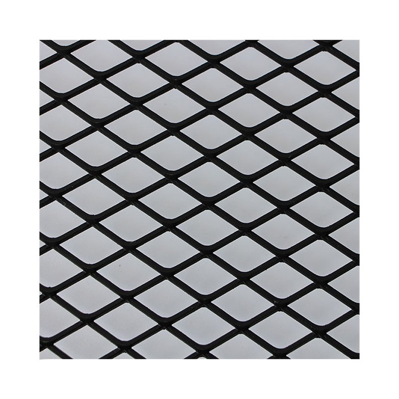 Outdoor Facade Steel Plate Netting Aluminum Expanded Metal Mesh For Decorative Grill Flatten Expanded Mesh For Decoration