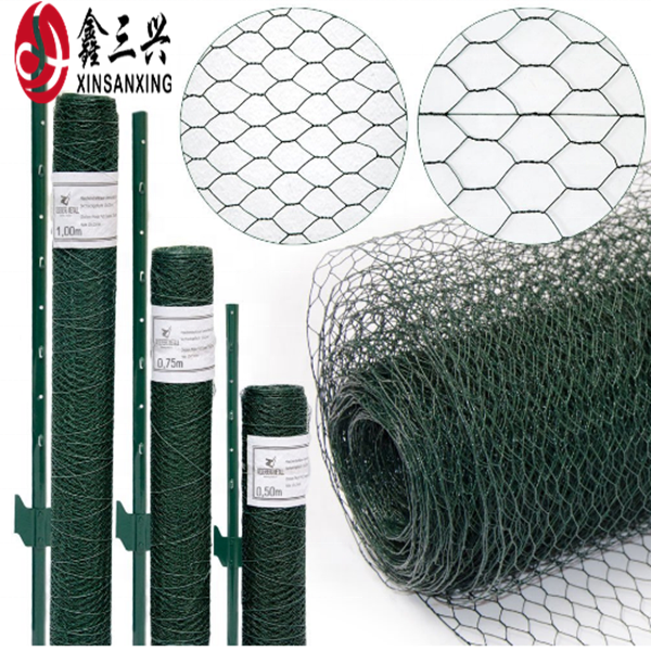 Poultry Breeding Hexagonal Weave Galvanized Iron Wire Mesh Netting Price per Roll