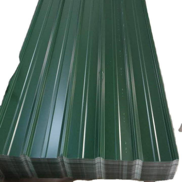 Steel Sheet Iron Roofing Gi Corrugated Metal Coated Galvanized Roof High-strength Steel Plate corrugated steel roofing sheet