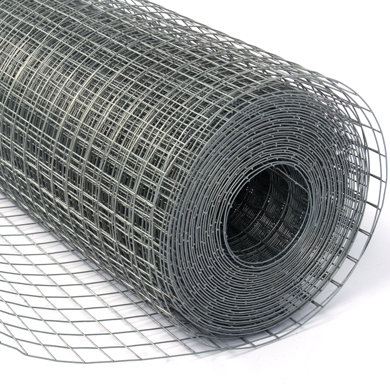 Lowes Hot Dipped Galvanized Steel Chicken Wire Mesh Roll Welded Iron Wire Mesh for Bird Cages Square Hole Shape