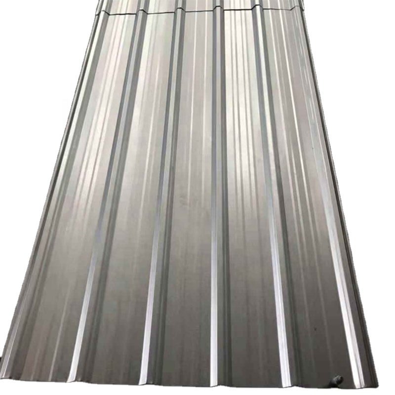 China Cheap BWG34 800mm Galvanised Zink Zinc Coated Iron GI Metal Hot Dipped Galvanized Corrugated Roofing Steel Sheet