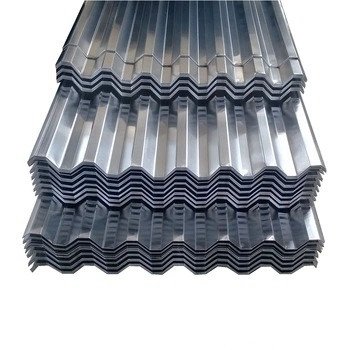 China Cheap BWG34 800mm Galvanised Zink Zinc Coated Iron GI Metal Hot Dipped Galvanized Corrugated Roofing Steel Sheet