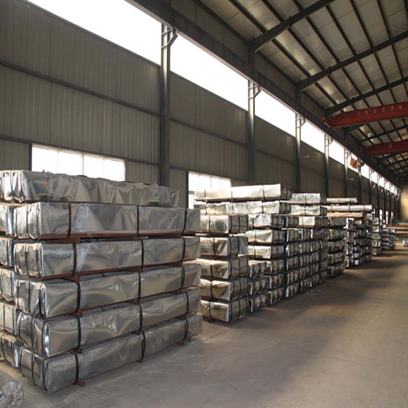 26 gauge 4ft x 8ft sheets corrugated galvanized steel sheet metal roof tiles wall corrugated iron sheets