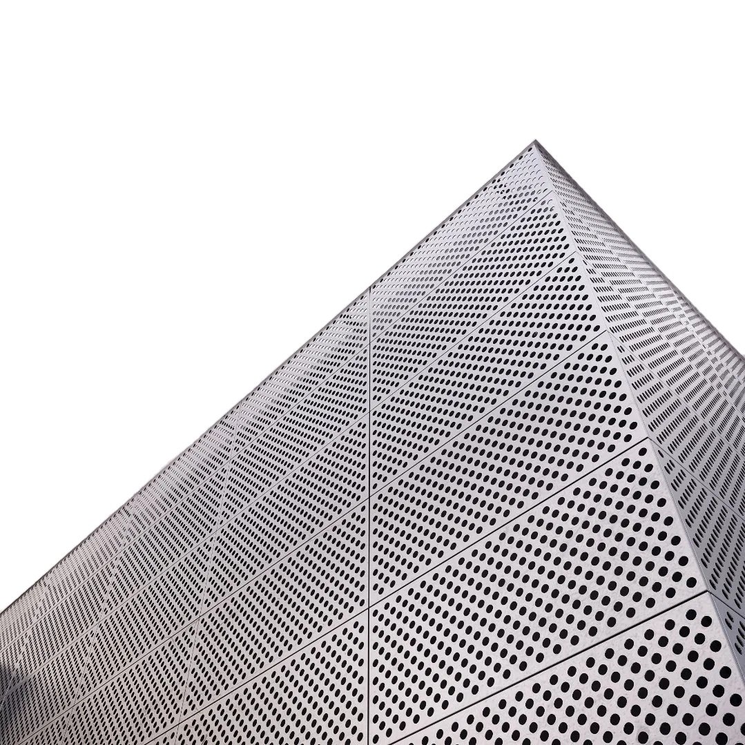 Provide Sample 1200*2400MM Small Round Hole Stainless Steel perforated Aluminum metal Mesh sheet For Outdoor Ceiling