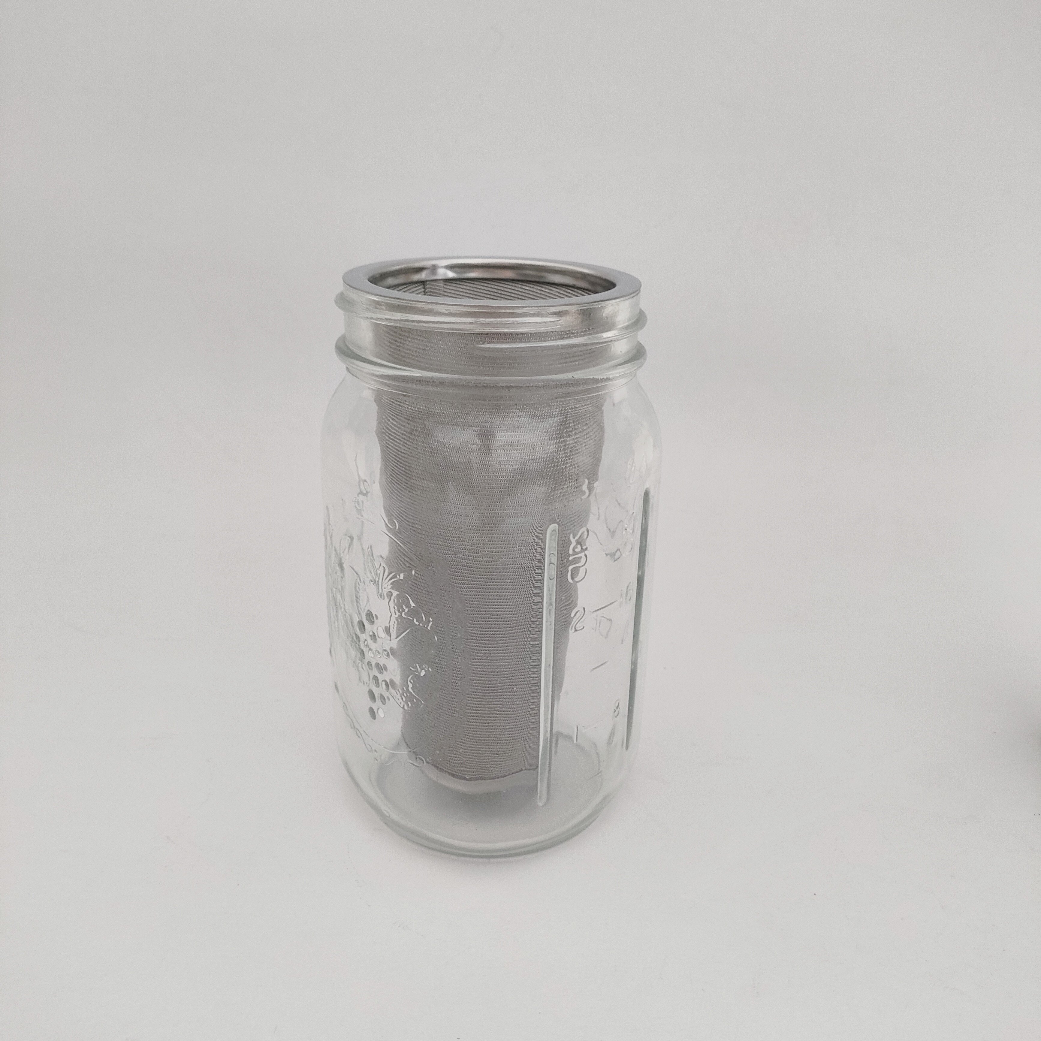 Stainless Steel Wire Mesh Filter 304 316 Cold Brew Coffee Tea Wholesale Filter For Mason Jar