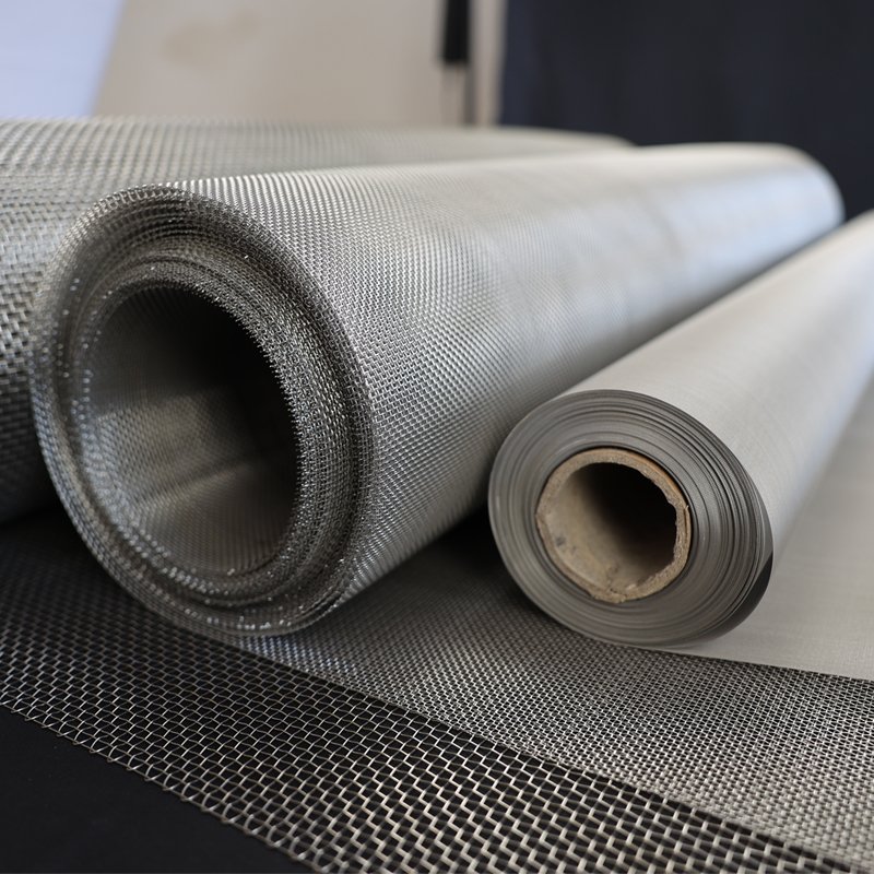 Hot Selling 304 316 316L Stainless Steel Woven Wire Mesh Use For Filtration In The Chemical Industry