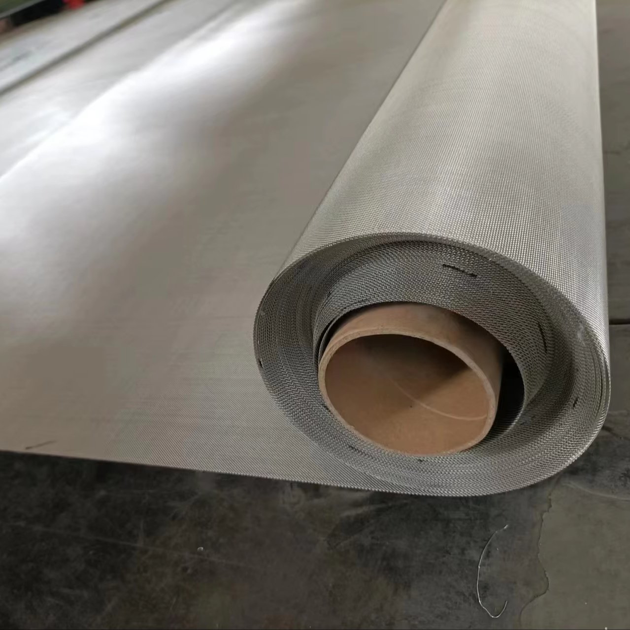 High-Density Transformerboard Press Machine Accessory Stainless Steel Woven Mesh Cloth with Plain Weave Style