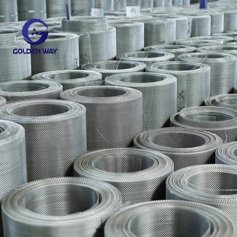 The New ling Micron Ultra Fine Cheap 304 Stainless Steel Woven Wire Mesh For Filter Mesh Cloth