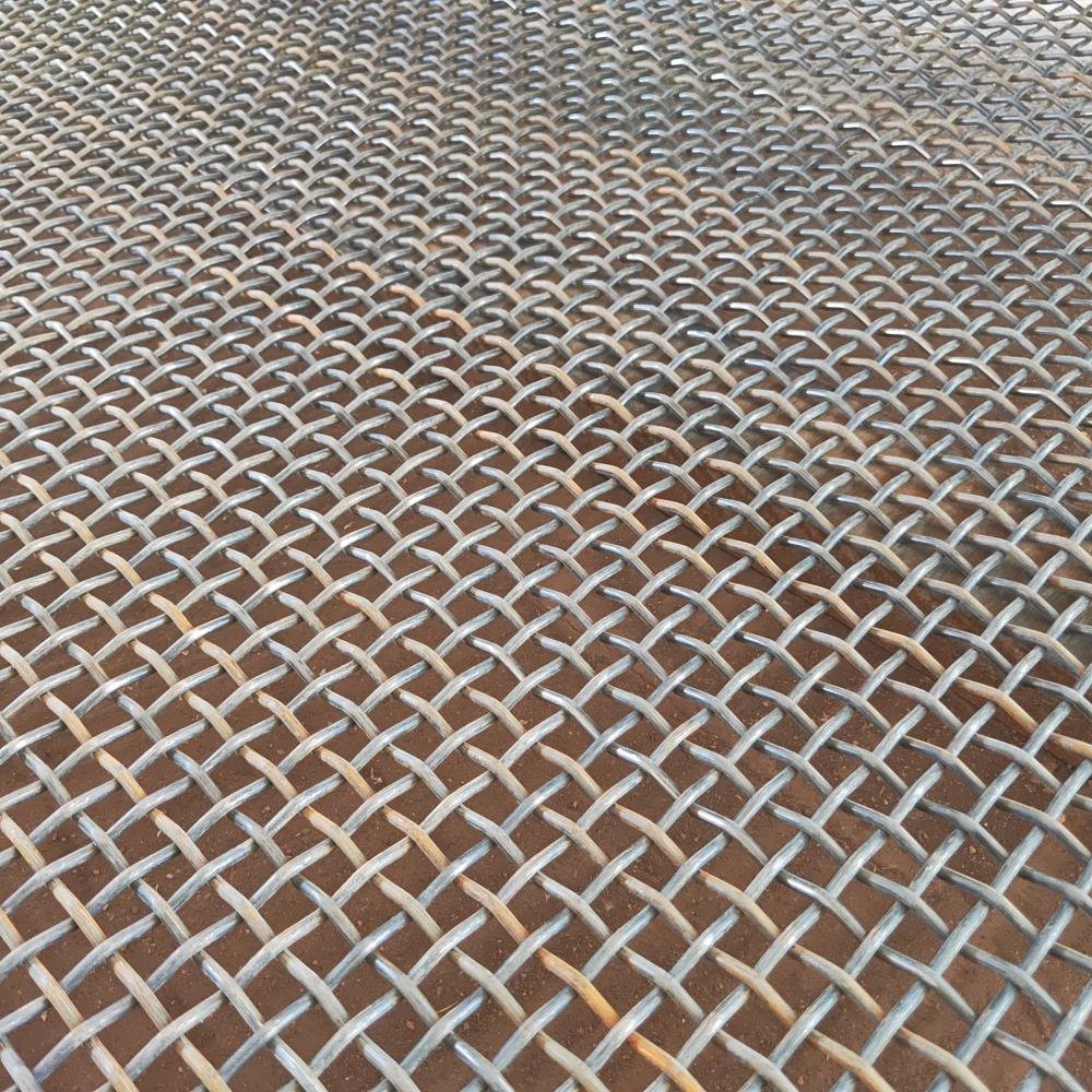 Factory Vibrating Screen Spare Parts Wire Mesh For Aggregates Screening