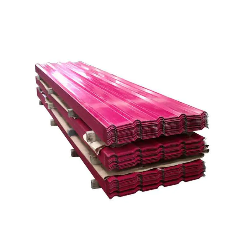 Top Quality Galvanized Sheet Price Color Coated Corrugated Steel PPGI Metal Roofing Sheets Plate