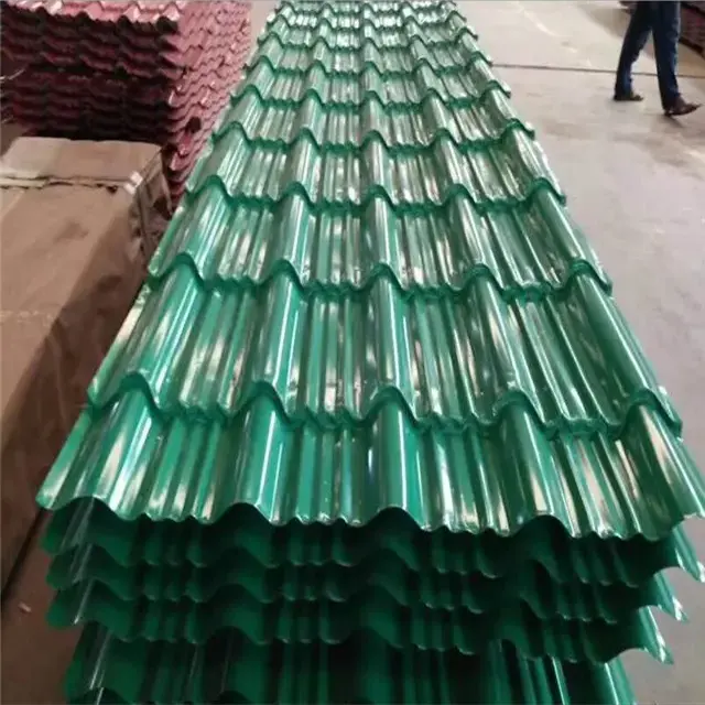 Top Quality Galvanized Sheet Price Color Coated Corrugated Steel PPGI Metal Roofing Sheets Plate