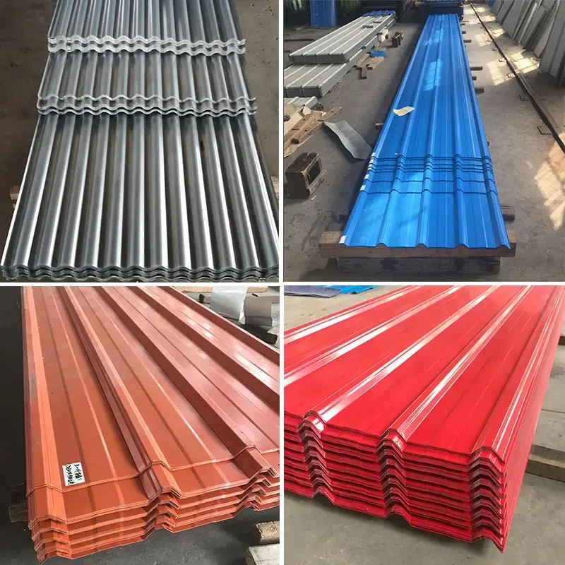 Top Quality Galvanized Sheet Price Color Coated Corrugated Steel PPGI Metal Roofing Sheets Plate