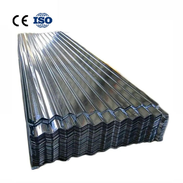 200g Matt Zinc Coating Corrugated Galvanized Steel Sheet Roof Building Materials with Cutting Welding Bending Services