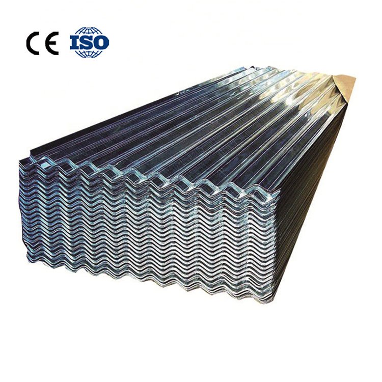 200g Matt Zinc Coating Corrugated Galvanized Steel Sheet Roof Building Materials with Cutting Welding Bending Services