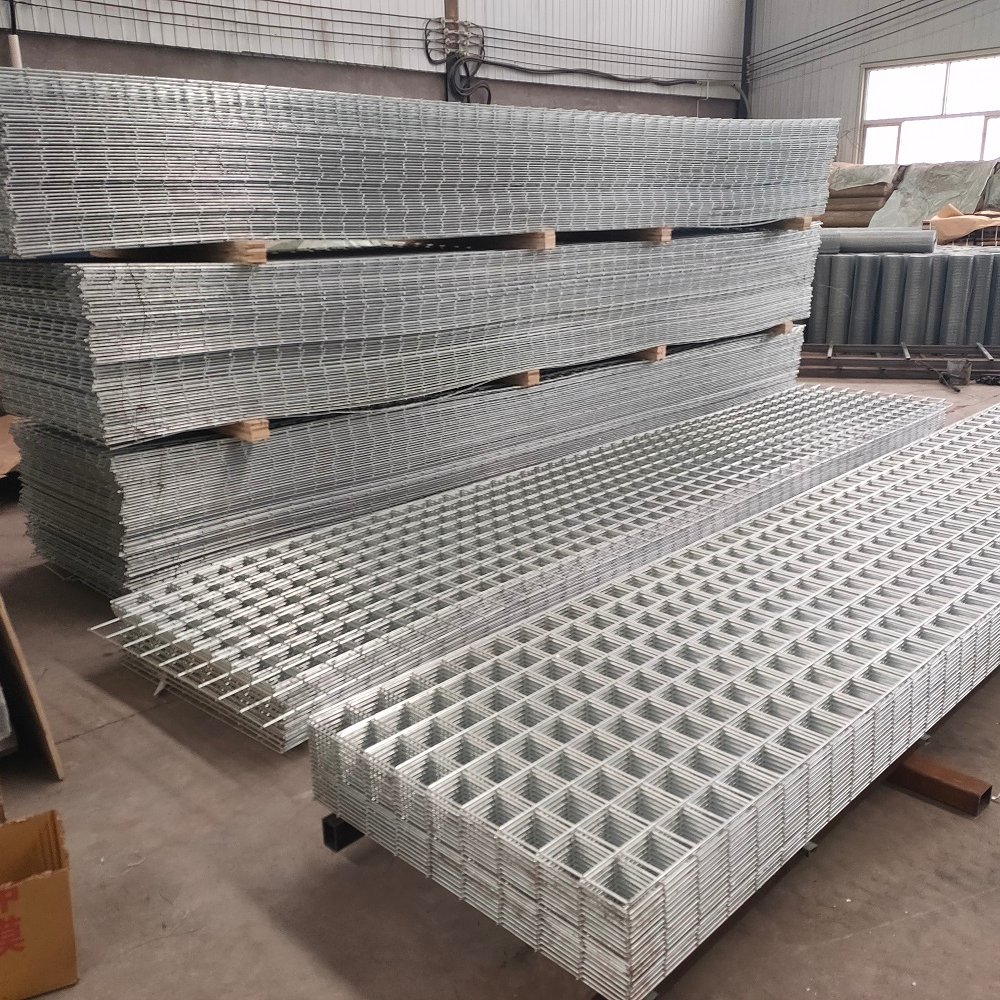 2x2 2x4 galvanized welded wire mesh panel welded wire mesh flat sheet welded mesh panel