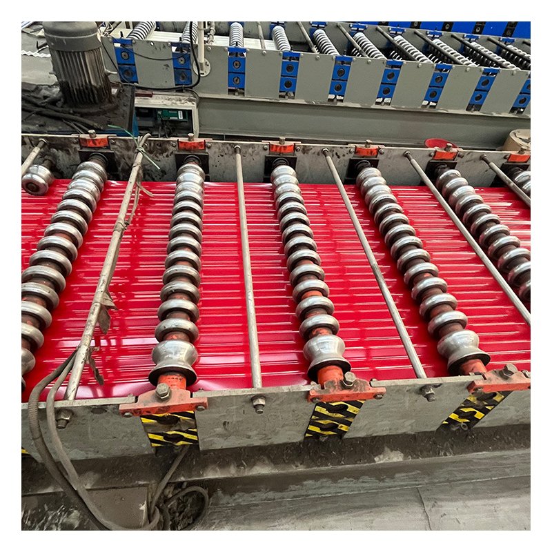 Long Span Color Coated Corrugated Galvanized Roofing Steel Sheet 0.3mm 0.4mm Zinc Coated Color Steel Tile Price