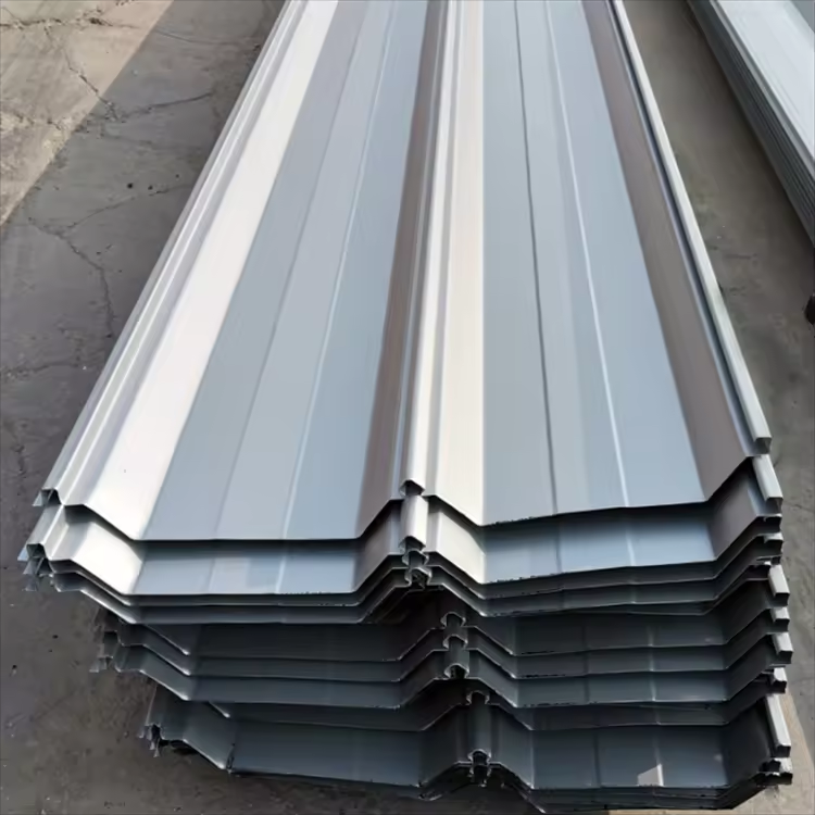 Gi Aluzinc Corrugated Galvanized Steel Sheets Color Painted Roof Panel Steel Roofing Sheet