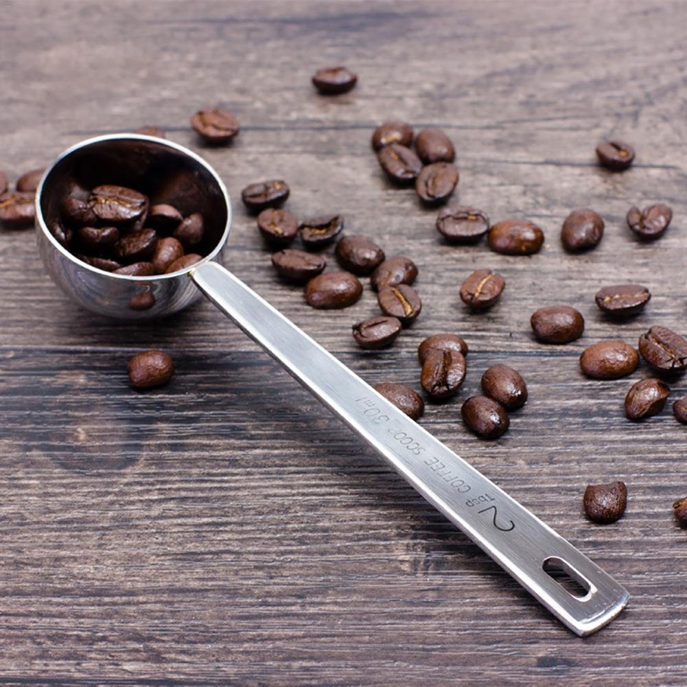 Premium 1 Tbsp 15ml 2 Tbsp 30ml Measuring Tablespoon Stainless Steel Coffee Measuring Spoon Scoop