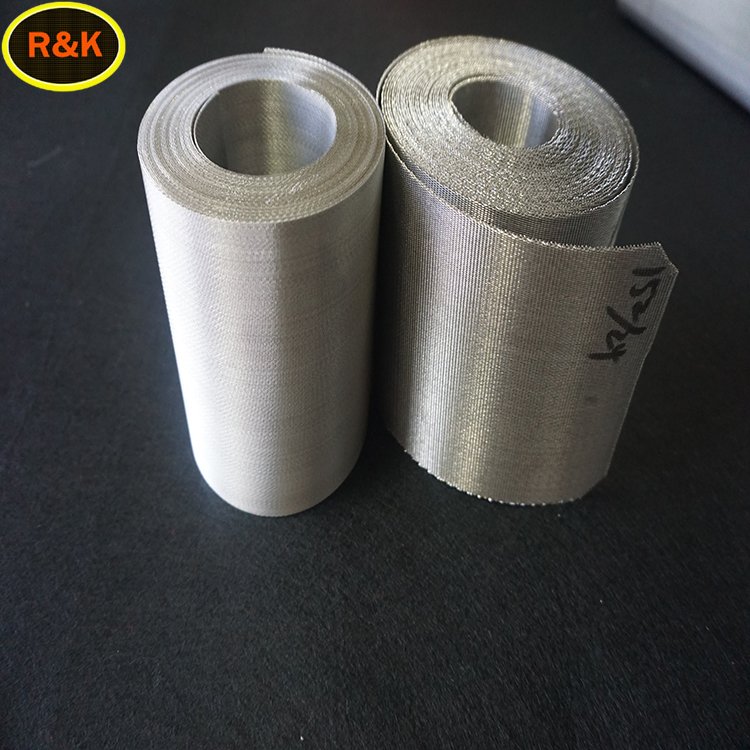 30x150 ss316l aisi304 high strength stainless steel filter screen twill plain reverse dutch weave wire woven mesh belt series