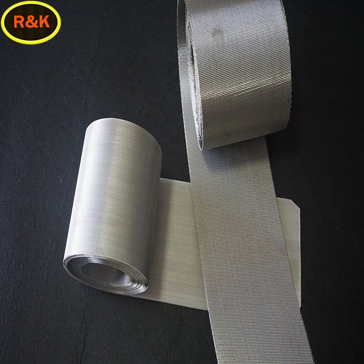 30x150 ss316l aisi304 high strength stainless steel filter screen twill plain reverse dutch weave wire woven mesh belt series
