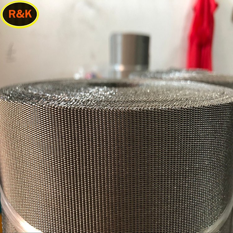 30x150 ss316l aisi304 high strength stainless steel filter screen twill plain reverse dutch weave wire woven mesh belt series