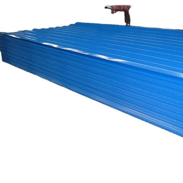 Steel Sheet Iron Roofing Gi Corrugated Metal Coated Galvanized Roof High-strength Steel Plate corrugated steel roofing sheet