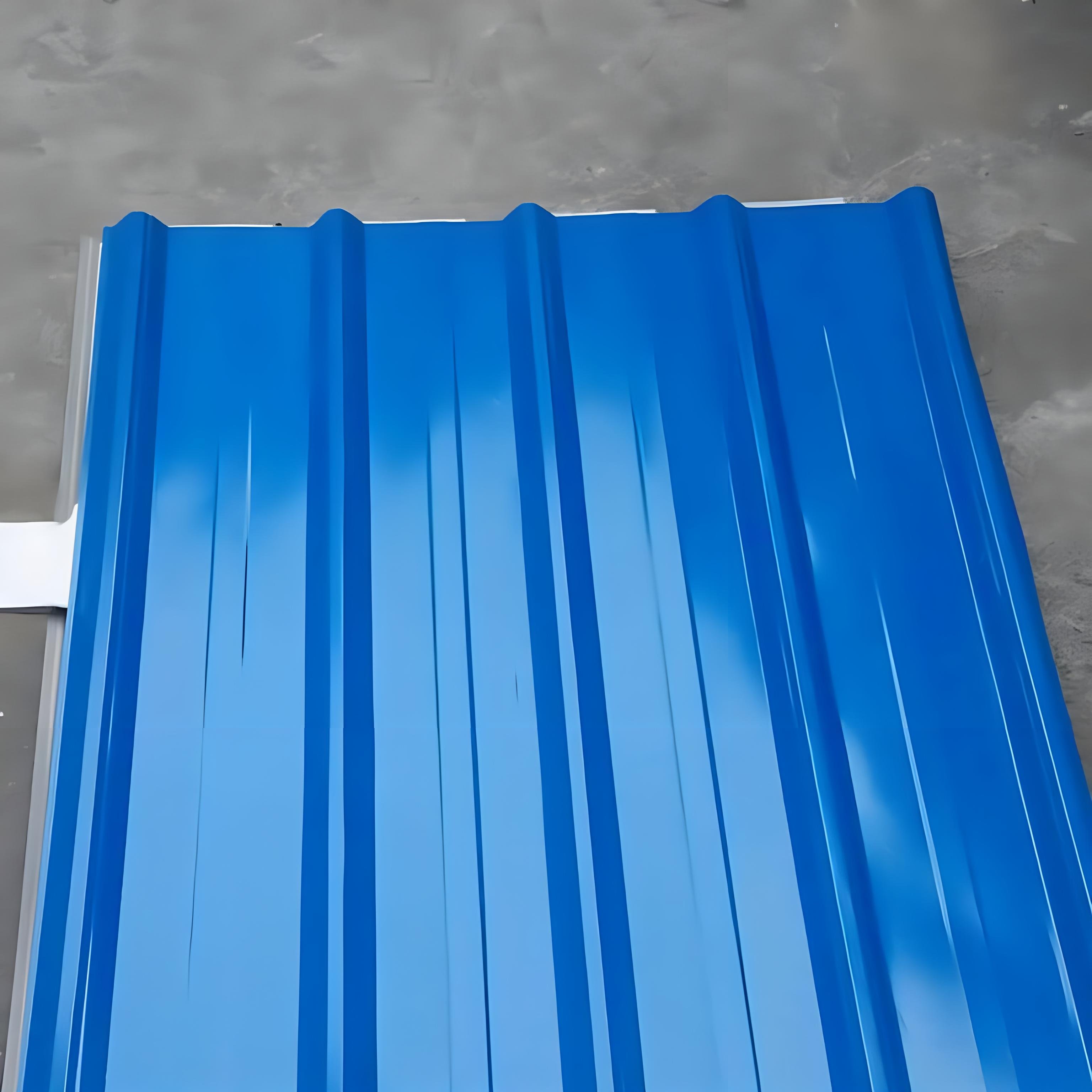 Factory shipped galvanized color steel sheet corrugated roof panel