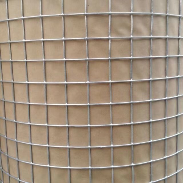 1x1 Steel Wire Mesh Roll Fence Panel Galvanized Electric Construction Concrete PVC Coated with Punching Service