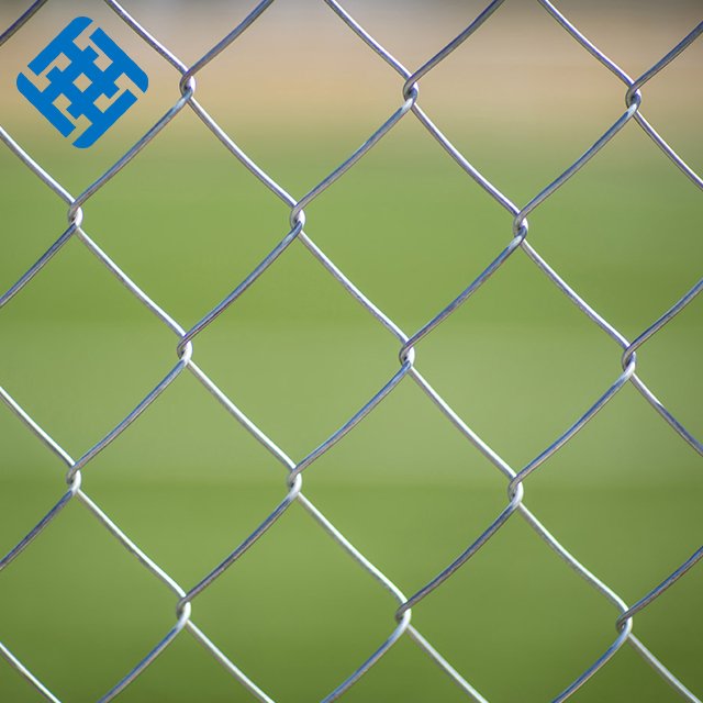 Factory Priced Galvanized Used Chain Link Fence Steel Mesh PVC Coating Diamond Square Hole Shape Woven Cutting Gabions