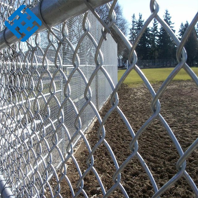 Factory Priced Galvanized Used Chain Link Fence Steel Mesh PVC Coating Diamond Square Hole Shape Woven Cutting Gabions